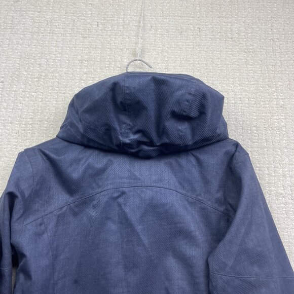 Y2K Burton Jacket Sz M Dryride Womens Blue Snowboard Ski Winter Hooded Coat - Picture 13 of 15